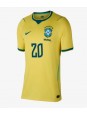 Brazílie Lucas Paqueta #20 Domácí Dres pro Dámské MS 2026 Krátký Rukáv Brazílie Lucas Paqueta #20 Domácí Dres pro Dámské MS 2026 Krátký Rukáv